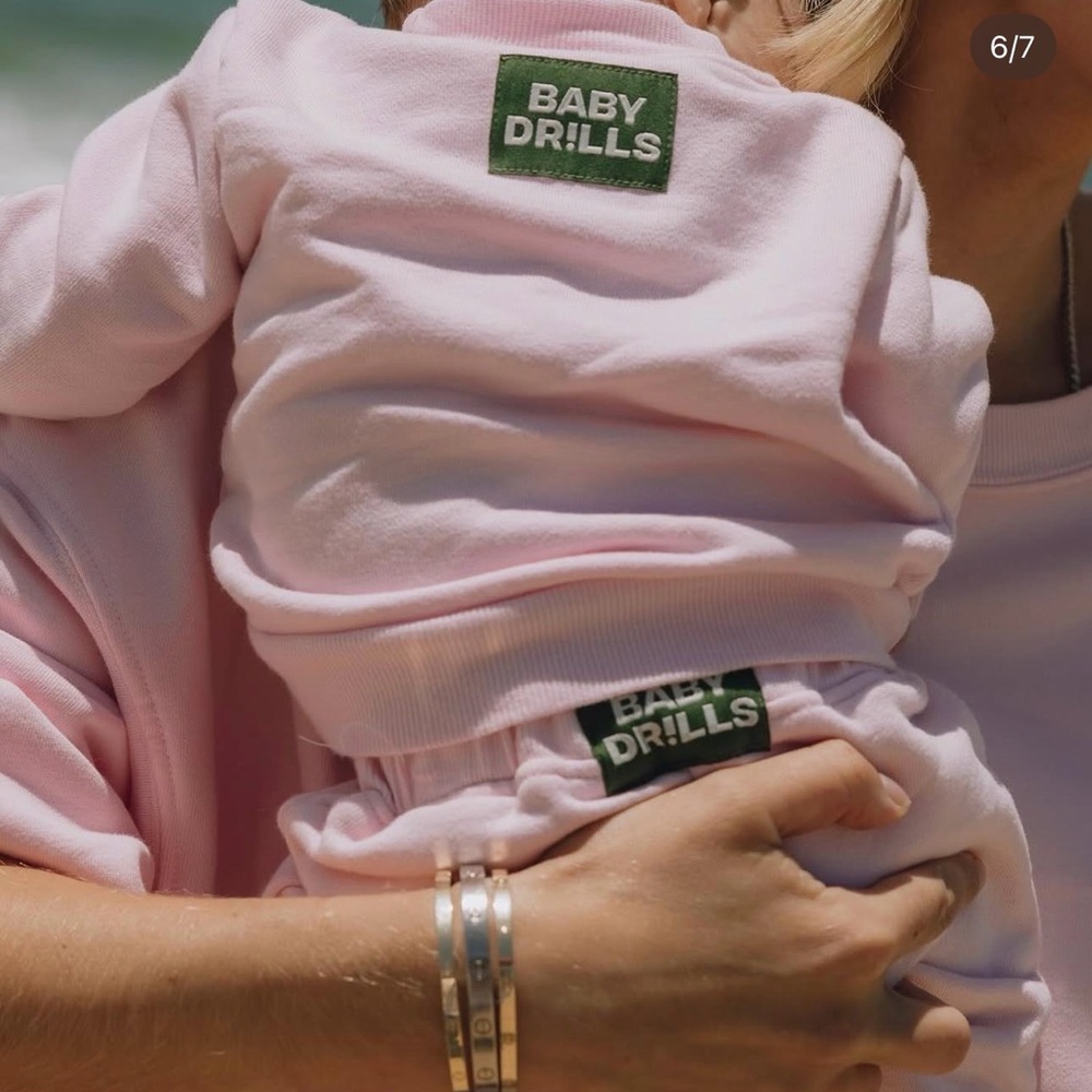 BABY DRILLS - Cupid Pink (0-6 months)